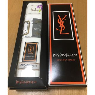 イヴサンローランボーテ(Yves Saint Laurent Beaute)の【ニック様専用】ワイシャツ生地、お仕立て券付（期限切れ）(シャツ)