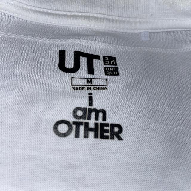 UNIQLO(ユニクロ)のユニクロ UT  UNIQLO ドリンク プリント Tシャツ ホワイト  M メンズのトップス(Tシャツ/カットソー(半袖/袖なし))の商品写真
