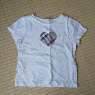 バーバリー(BURBERRY)のバーバリー子供服100 半袖シャツ ハート(Tシャツ/カットソー)