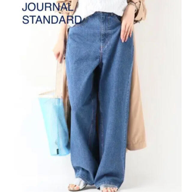 JOURNAL STANDARD(ジャーナルスタンダード)のjournal standard★12ozデニムワイド5pkパンツ レディースのパンツ(デニム/ジーンズ)の商品写真