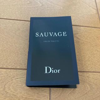 ディオール(Dior)の[新品・未使用] ソヴァージュ　オードゥ　トワレ　サンプル　Dior 香水(香水(男性用))