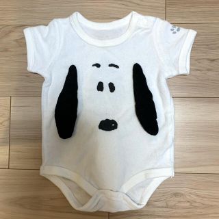 スヌーピー(SNOOPY)のスヌーピー　ロンパース　半袖(ロンパース)