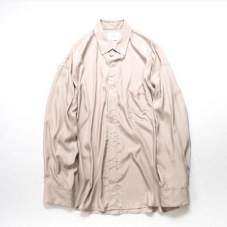 サンシー(SUNSEA)の(新品)stein Oversized Down Pat Cupro Shirt(シャツ)