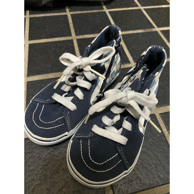 VANS(ヴァンズ)のベビー／キッズ／VANS／バンズ／ハイカットスニーカー／スニーカー キッズ/ベビー/マタニティのキッズ靴/シューズ(15cm~)(スニーカー)の商品写真