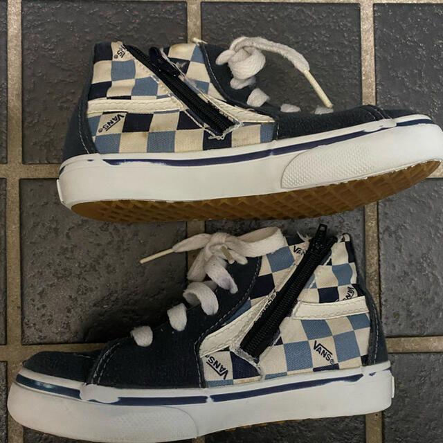 VANS(ヴァンズ)のベビー／キッズ／VANS／バンズ／ハイカットスニーカー／スニーカー キッズ/ベビー/マタニティのキッズ靴/シューズ(15cm~)(スニーカー)の商品写真