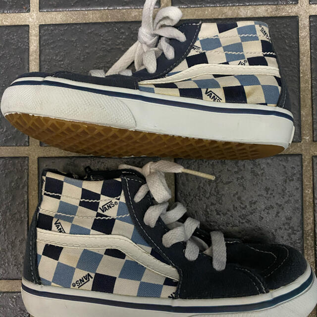 VANS(ヴァンズ)のベビー／キッズ／VANS／バンズ／ハイカットスニーカー／スニーカー キッズ/ベビー/マタニティのキッズ靴/シューズ(15cm~)(スニーカー)の商品写真