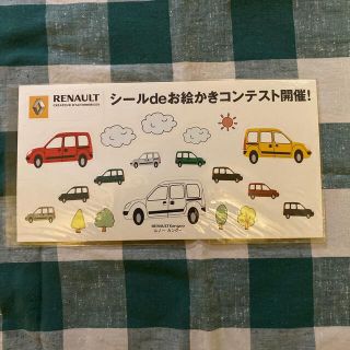 ルノー(RENAULT)のルノー　カングー　ノベルティ　シール(ノベルティグッズ)