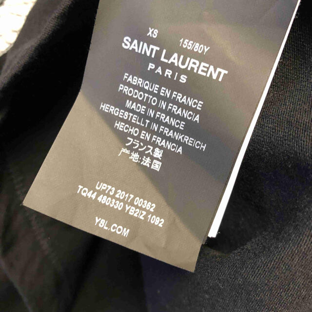 正規 18SS Saint Laurent サンローラン Tシャツ