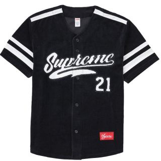 シュプリーム(Supreme)のsupreme 20fw velour base ball jersey(シャツ)
