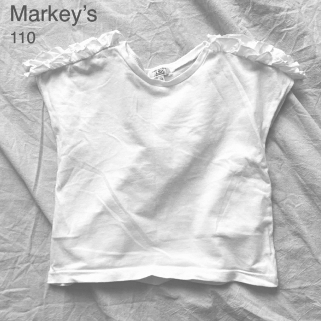 MARKEY'S(マーキーズ)のマーキーズ 半袖Tシャツ 110 キッズ/ベビー/マタニティのキッズ服女の子用(90cm~)(Tシャツ/カットソー)の商品写真