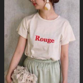 ノーブル(Noble)のnoble  rouge Tシャツ(Tシャツ(半袖/袖なし))