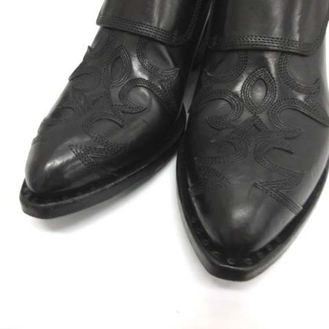 SARTORE(サルトル)のサルトル 36 23cm sBLT WesternSBT ウェスタンブーティ 黒 レディースの靴/シューズ(ブーティ)の商品写真