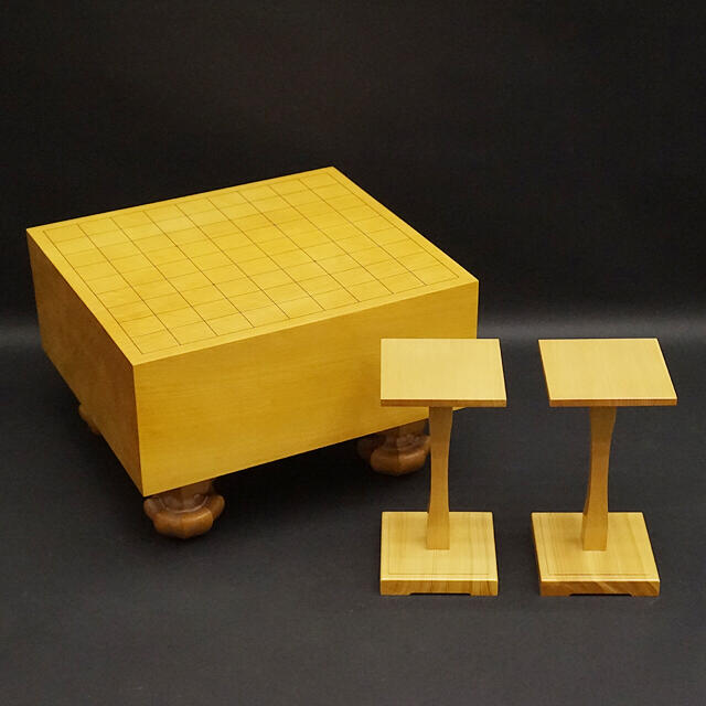 将棋盤 天然木 木製 駒台 高級品 将棋セット 厚み15cm 古美術品