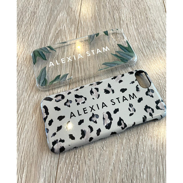 ALEXIA STAM(アリシアスタン)のalexiastam iPhoneケース　2個セット❤︎ アリシアスタン　ケース スマホ/家電/カメラのスマホアクセサリー(iPhoneケース)の商品写真