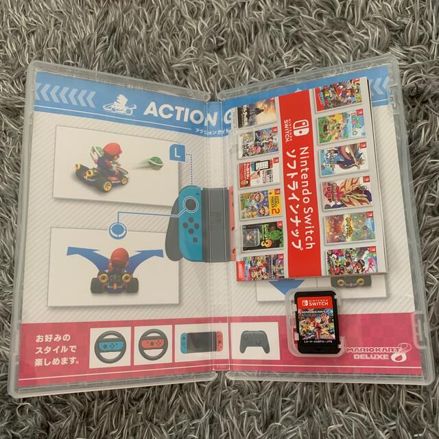 Nintendo Switch(ニンテンドースイッチ)のマリオカート8 デラックス Switch カセット エンタメ/ホビーのゲームソフト/ゲーム機本体(家庭用ゲームソフト)の商品写真