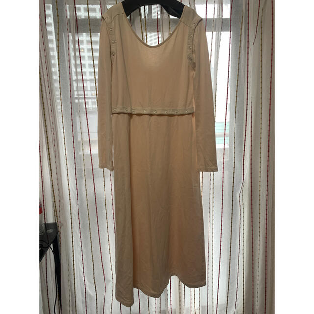 年末のプロモーション特価！ little suzie Morning Off Suzy 3way Lace Frill Good cut dress  Mini (beige) ワンピース