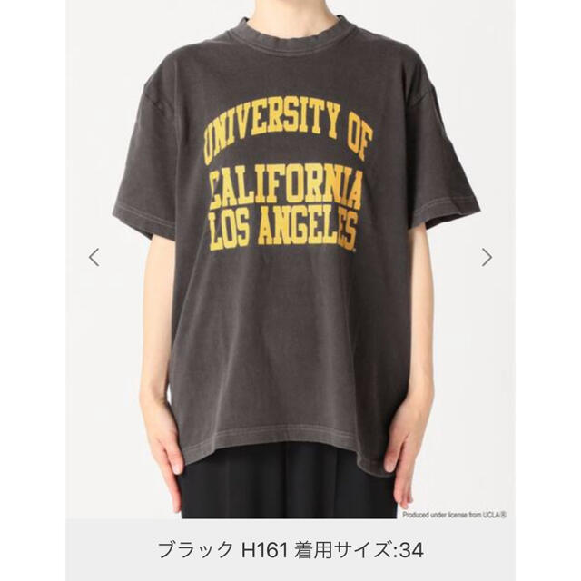 L'Appartement DEUXIEME CLASSE(アパルトモンドゥーズィエムクラス)のアパルトモン GOOD ROCK SPEED College T-sh ブラック レディースのトップス(Tシャツ(半袖/袖なし))の商品写真