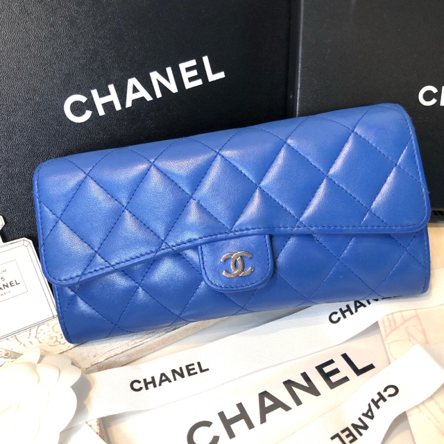 CHANEL(シャネル)の【極美品】シャネル　長財布 レディースのファッション小物(財布)の商品写真