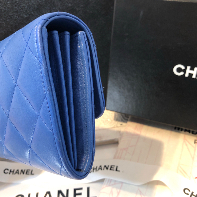 CHANEL(シャネル)の【極美品】シャネル　長財布 レディースのファッション小物(財布)の商品写真