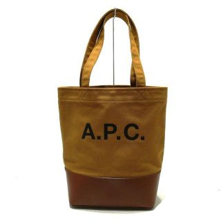 アーペーセー(A.P.C)のアーペーセー - バイカラー/ロゴプリント(トートバッグ)