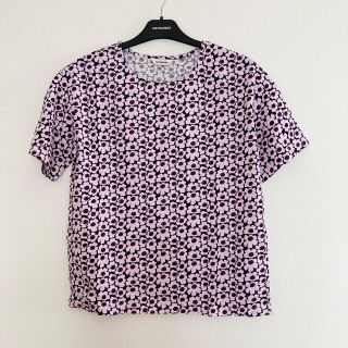 マリメッコ(marimekko)のマリメッコ Lea Pikkuinen Unikko t-shirt カットソー(Tシャツ(半袖/袖なし))