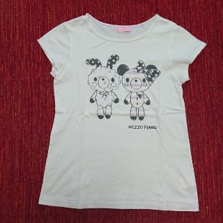 メゾピアノ(mezzo piano)のmezzo piano パフスリーブシャツ L(Tシャツ/カットソー)