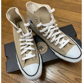 コンバース(CONVERSE)のコンバース　ハイカット　ベージュ(スニーカー)