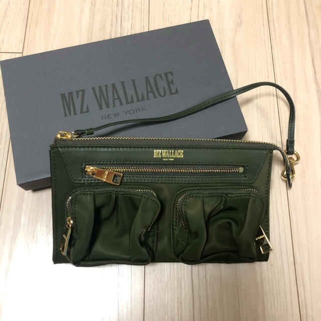 MZ WALLACE(エムジーウォレス)の【MZ WALLACE】財布/カーキ色 レディースのファッション小物(財布)の商品写真