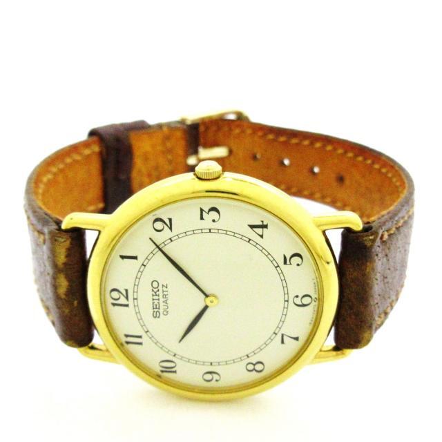 SEIKO(セイコー)のSEIKO(セイコー) 1E20-0140 レディース 白 レディースのファッション小物(腕時計)の商品写真