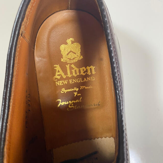 Alden(オールデン)のオールデン　レンジャーモックバーガンディコードバン8.0 メンズの靴/シューズ(ドレス/ビジネス)の商品写真