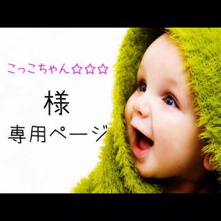 こっこちゃん☆☆☆様専用ページ(その他)