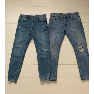 ザラ(ZARA)のZARAスキニー2本セット(デニム/ジーンズ)