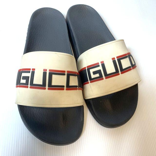 Gucci(グッチ)の付属品完備★グッチ　GUCCI　ラバーサンダル　シャワーサンダル★8 メンズの靴/シューズ(サンダル)の商品写真