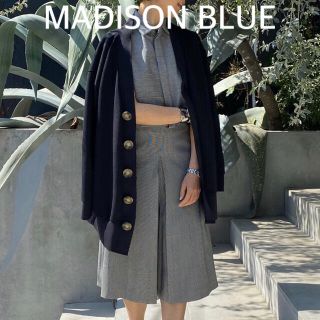 18ss MADISON BLUEマディソンブルー Vネック ロングカーディガン