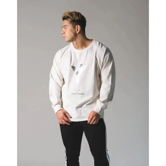 LYFT Ý LOGO LONG T-SHIRT - OFF WHITE