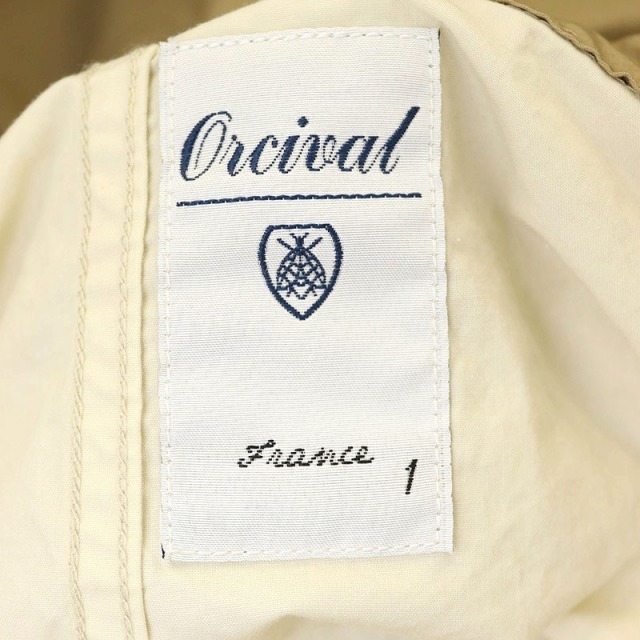 ORCIVAL(オーシバル)のオーチバル オーシバル 20SS フーデッドブルゾン ジャケット ジップアップ レディースのジャケット/アウター(ブルゾン)の商品写真