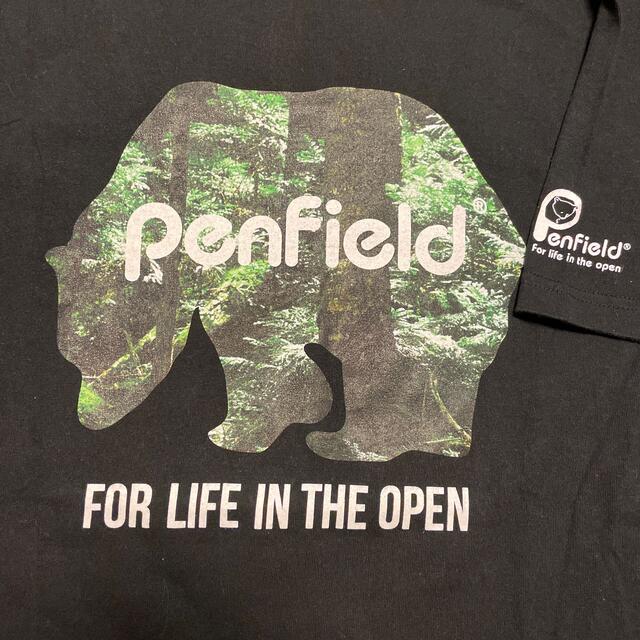 PEN FIELD(ペンフィールド)のペンフィールド penfield プリント Tシャツ ブラック メンズ  M メンズのトップス(Tシャツ/カットソー(半袖/袖なし))の商品写真