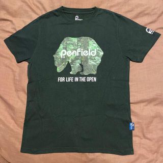 ペンフィールド(PEN FIELD)のペンフィールド penfield プリント Tシャツ ブラック メンズ  M(Tシャツ/カットソー(半袖/袖なし))