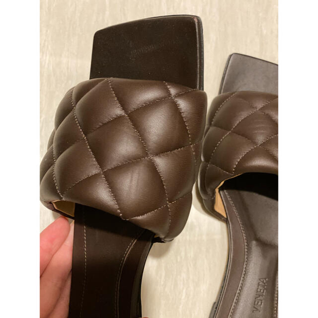 Bottega Veneta(ボッテガヴェネタ)のボッテガヴェネタ　パテッドサンダル　36.5 レディースの靴/シューズ(サンダル)の商品写真