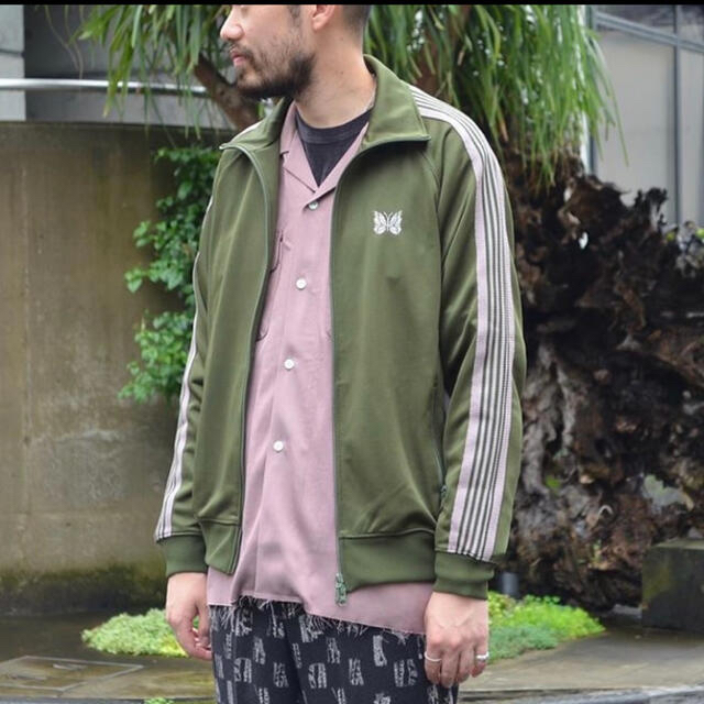 Needles(ニードルス)のNeedles Track Jacket 20aw Olive メンズのトップス(ジャージ)の商品写真