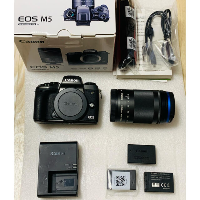 新品】 Canon レンズキット STM IS EF-M18-150 M5 EOS - ミラーレス