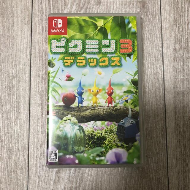 Nintendo Switch(ニンテンドースイッチ)のピクミン3 デラックス Switch エンタメ/ホビーのゲームソフト/ゲーム機本体(家庭用ゲームソフト)の商品写真