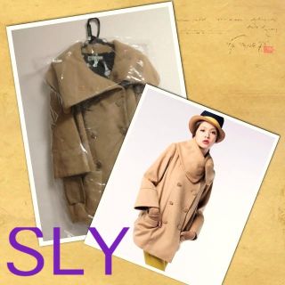 スライ(SLY)の値下げ！！SLY大人気完売コクーンコート(ピーコート)