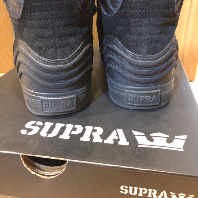 SUPRA(スープラ)の【SUPRA】SKYTOP EVO BLACK-BLACK 本日限定値下げ メンズの靴/シューズ(スニーカー)の商品写真