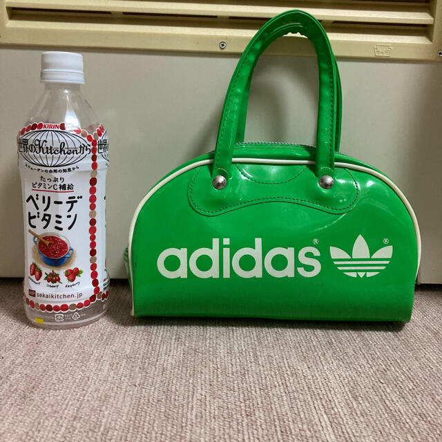 新品未使用 80S ヴィンテージ アディダス エナメル ボストンバッグ
