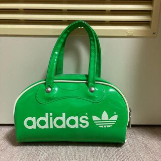 【80s〜90s adidas】アディダス エナメル ミニ ボストンバッグ