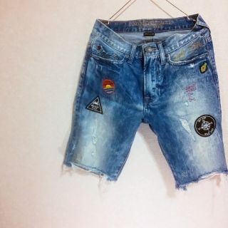 アメリカンイーグル(American Eagle)のAMERICAN EAGLE デニムハーフパンツ(ショートパンツ)