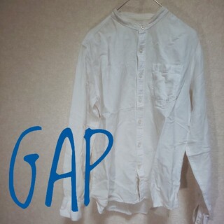 ギャップ(GAP)の【ASU様専用】GAP リネン ノーカラーシャツ(シャツ)