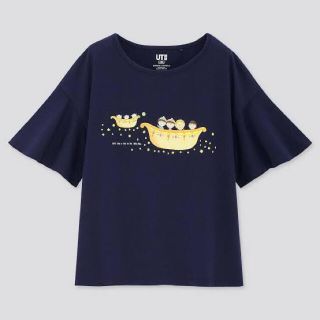 ユニクロ(UNIQLO)の新品激安まる子とコジコジユニクロUNIQLO半袖キッズ女の子120春夏(Tシャツ/カットソー)