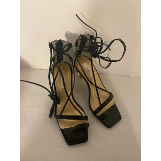 アメリヴィンテージ(Ameri VINTAGE)のAmeri CHAIN CROSS SANDALS S size(サンダル)